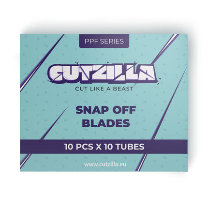 CUTZILLA 9mm 30° Snap off blades - Black