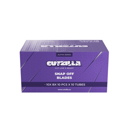 CUTZILLA 9mm 30° Snap off blades - Silver