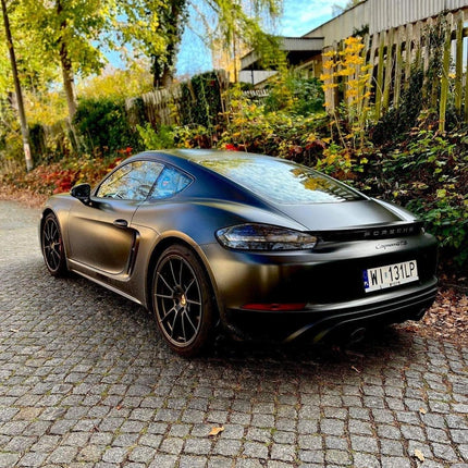 MT01 Matte coal black TeckWrap Polska