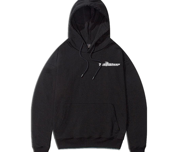 Black Hooded Sweatshirt by TeckWrap TeckWrap Polska